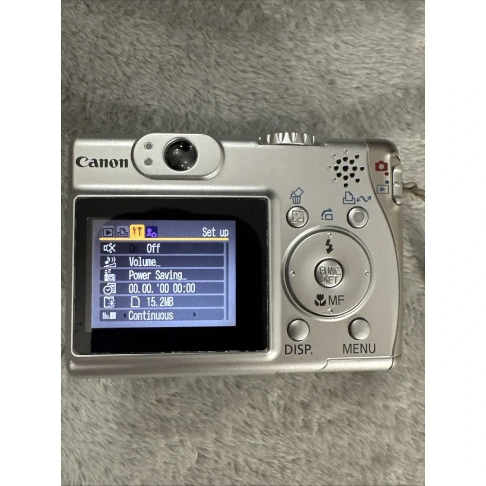 Canon PowerShot A530 Digital Camera 5MP CCD Vintage Digicam Point Shoot 16GB SD